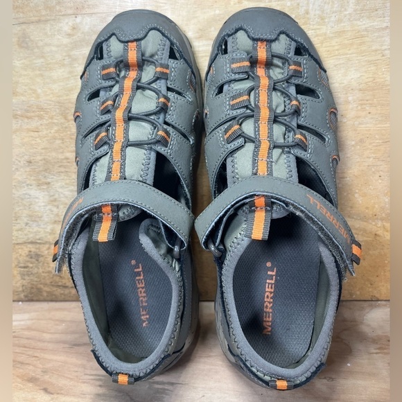 Merrell Hydro H20 Hiker Womens Size 7 (M) Outdoor Closed Toe Sandals Shoes Brown - Picture 6 of 8